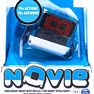 Novie Interactive Smart Robot~Over 75 Actions| Learns 12 Tricks| Aged 4+